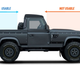 Illustration for article titled This Modified Defender Pick-Up Is Cool and Idiotic